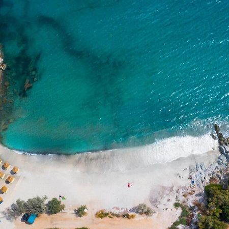 Aegean Beachfront Petriaí Exterior foto