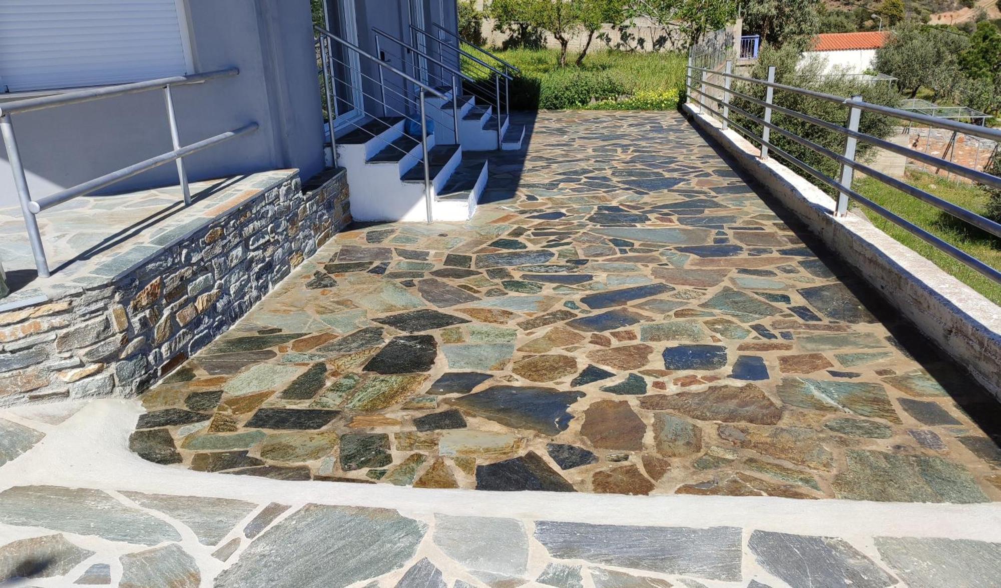 Aegean Beachfront Petriaí Exterior foto