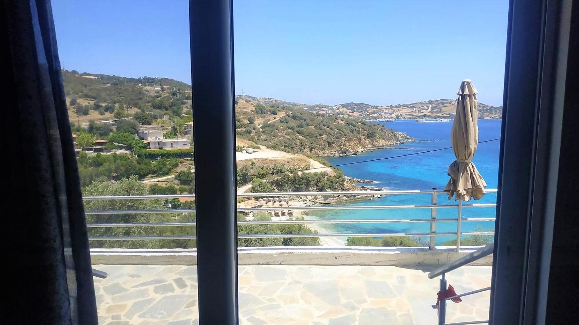 Aegean Beachfront Petriaí Cameră foto